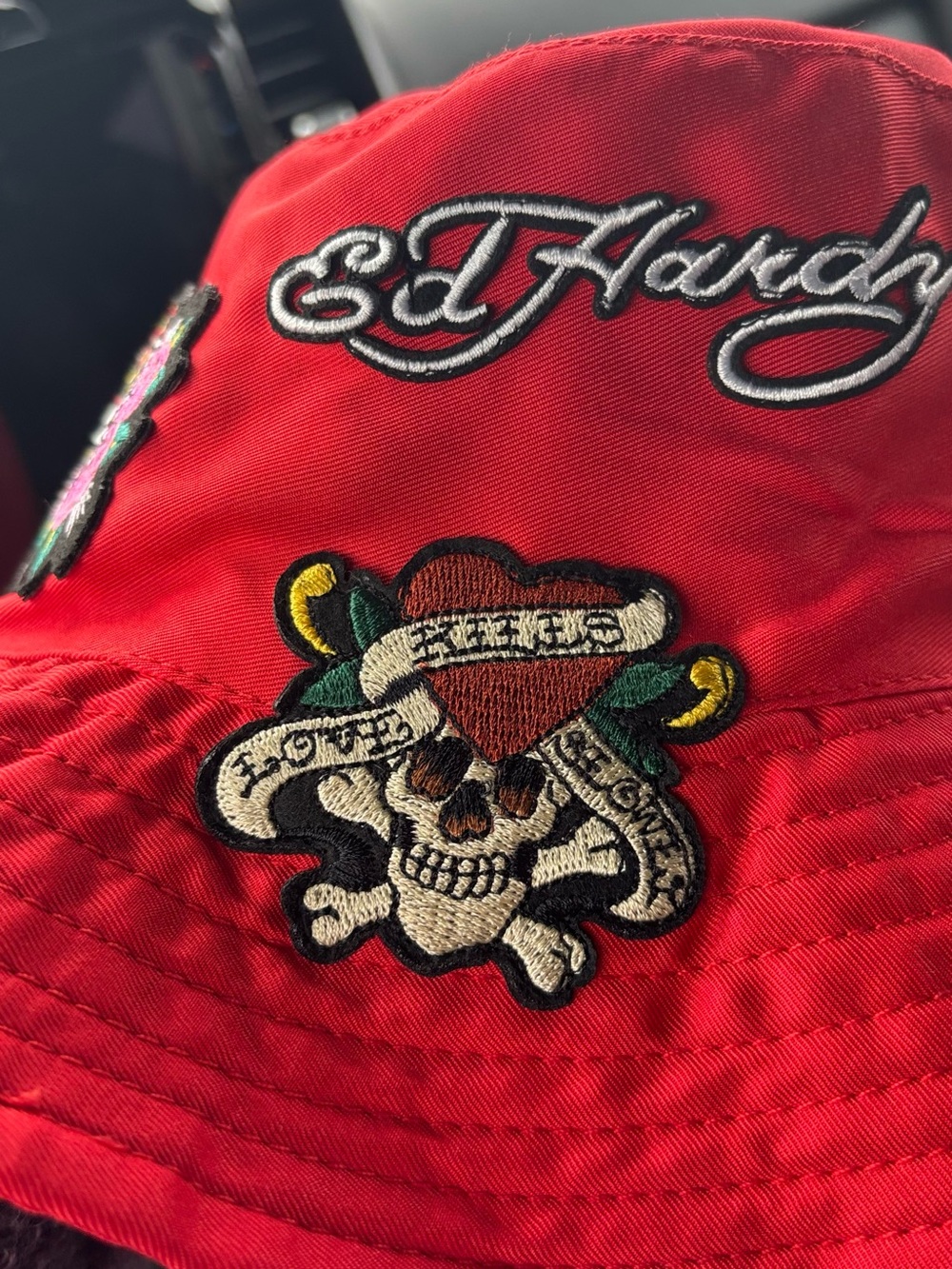 Ed Hardy Bucket Hat NWT - Picture 2 of 5